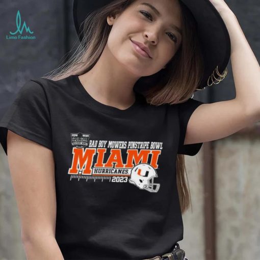 Miami Hurricanes Football 2023 First Responder Bowl Bound Shirt