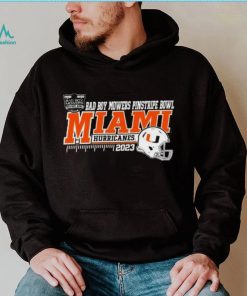 Miami Hurricanes Football 2023 First Responder Bowl Bound Shirt