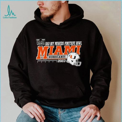 Miami Hurricanes Football 2023 First Responder Bowl Bound Shirt
