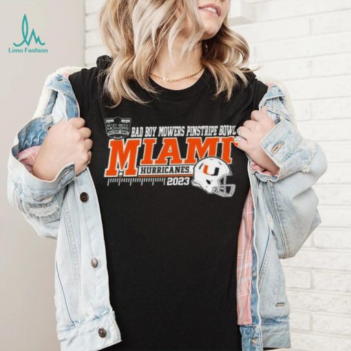 Miami Hurricanes Football 2023 First Responder Bowl Bound Shirt