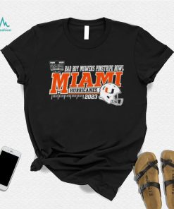 Miami Hurricanes Football 2023 First Responder Bowl Bound Shirt