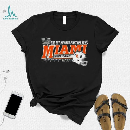Miami Hurricanes Football 2023 First Responder Bowl Bound Shirt