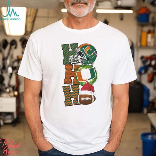 Miami Hurricanes Football Christmas Sweatshirt Christmas Game Day Shirt
