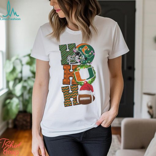 Miami Hurricanes Football Christmas Sweatshirt Christmas Game Day Shirt
