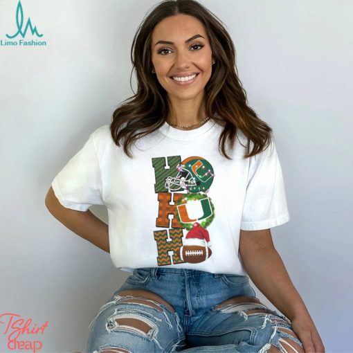Miami Hurricanes Football Christmas Sweatshirt Christmas Game Day Shirt