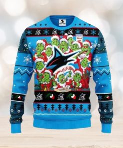 Miami Marlins 12 Grinch Xmas Day Ugly Sweater Christmas