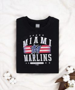 Miami Marlins Fanatics Branded Americana Team T shirt