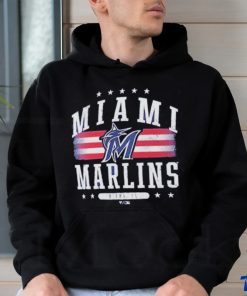 Miami Marlins Fanatics Branded Americana Team T shirt