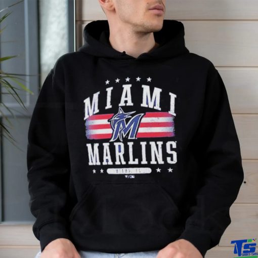 Miami Marlins Fanatics Branded Americana Team T shirt