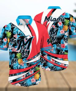 Miami Marlins MLB Hawaiian Shirt Heat Aloha Shirt