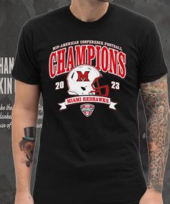 Miami RedHawks 2023 MAC Football Conference Champions shirt