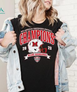 Miami RedHawks 2023 MAC Football Conference Champions shirt