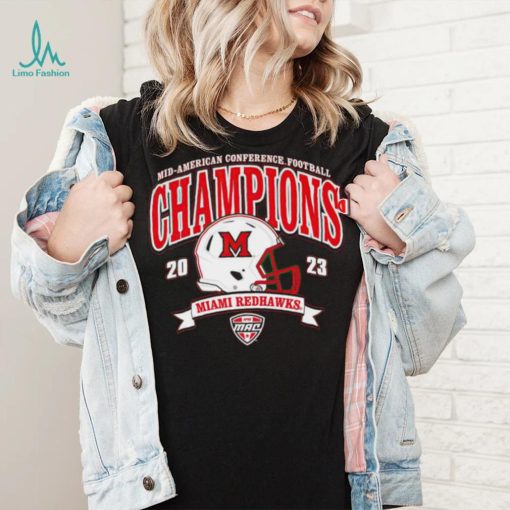 Miami RedHawks 2023 MAC Football Conference Champions shirt