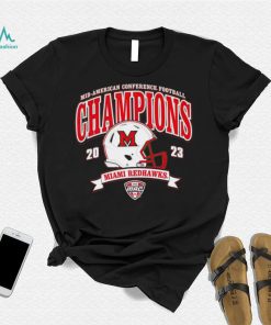 Miami RedHawks 2023 MAC Football Conference Champions shirt