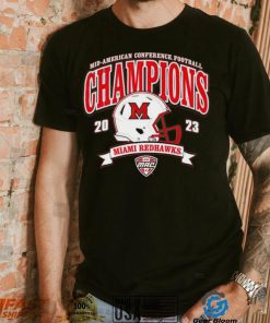 Miami RedHawks 2023 MAC Football Conference Champions shirt