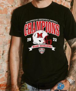 Miami University RedHawks 2023 MAC Football Conference Champions shirt