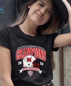 Miami University RedHawks 2023 MAC Football Conference Champions shirt