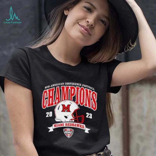 Miami University RedHawks 2023 MAC Football Conference Champions shirt