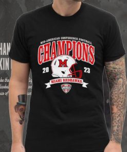 Miami University RedHawks 2023 MAC Football Conference Champions shirt
