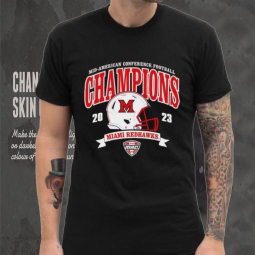 Miami University RedHawks 2023 MAC Football Conference Champions shirt