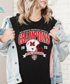 Miami University RedHawks 2023 MAC Football Conference Champions shirt