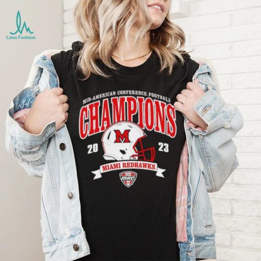 Miami University RedHawks 2023 MAC Football Conference Champions shirt