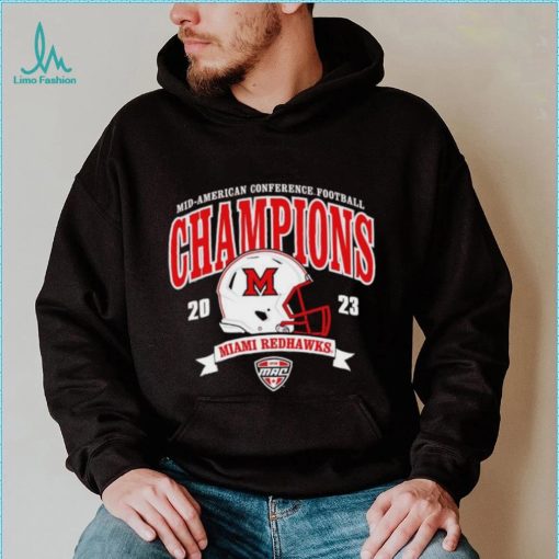 Miami University RedHawks 2023 MAC Football Conference Champions shirt