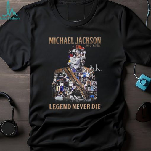 Michael Jackson 1964 – 2024 Legend Never Die Signature T Shirt