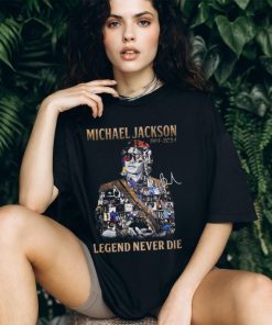 Michael Jackson 1964 – 2024 Legend Never Die Signature T Shirt