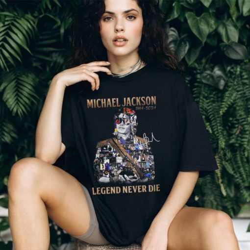 Michael Jackson 1964 – 2024 Legend Never Die Signature T Shirt