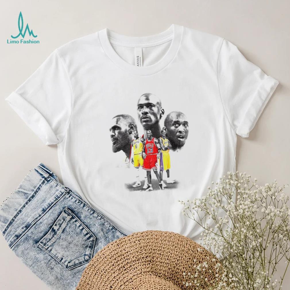 Michael Jordan Kobe Bryant Lebron James vintage shirt Michael Jordan Kobe Bryant Lebron James vintage shirt