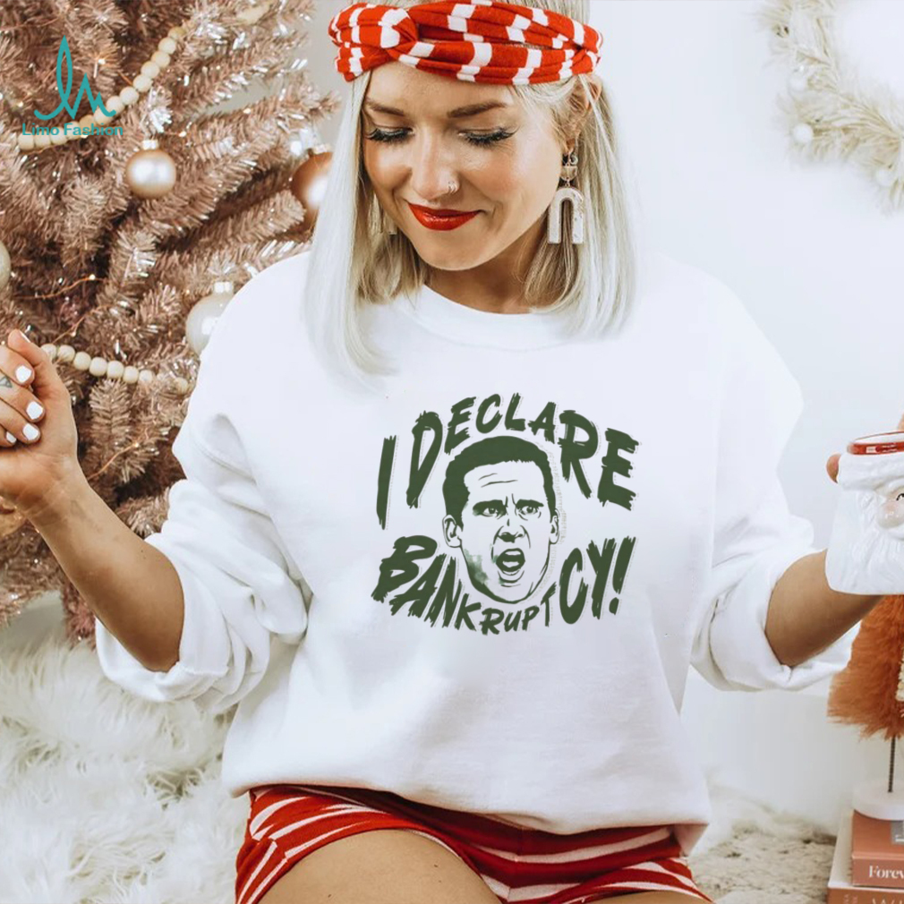 Michael Scott the Office I declare bankruptcy shirt Michael Scott the Office I declare bankruptcy shirt