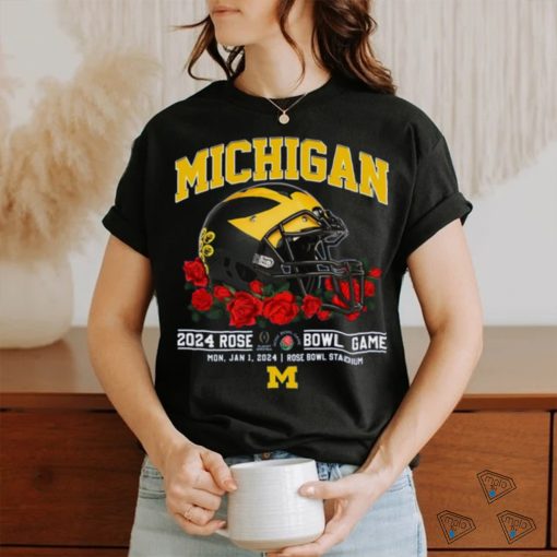 Michigan 2024 Rose Bowl Game Mon, Jan 1, 2024 Rose Bowl Stadium T Shirt ...