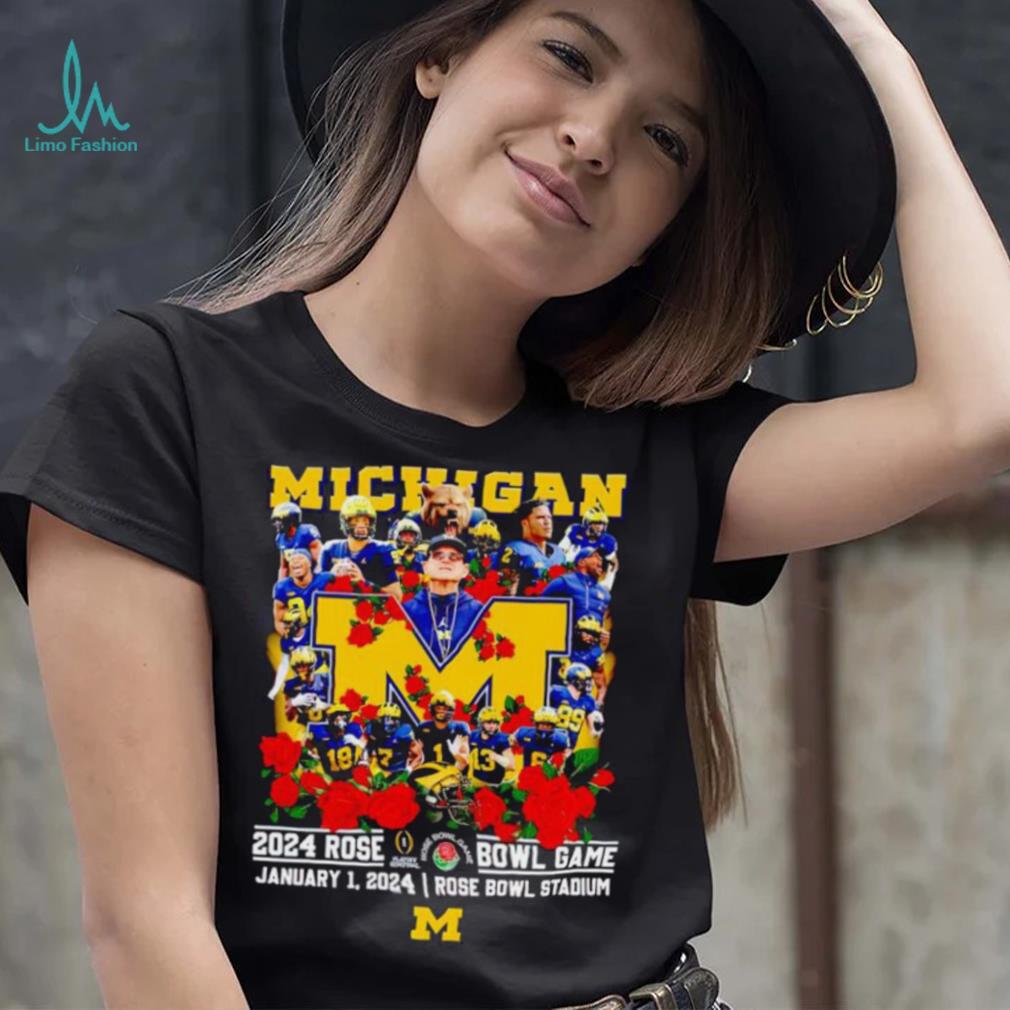 Michigan 2024 Rose Bowl game January 1 2024 shirt Michigan 2024 Rose Bowl game January 1 2024 shirt