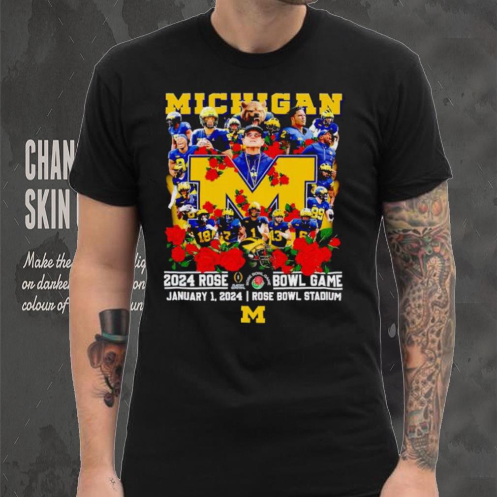 Michigan 2024 Rose Bowl game January 1 2024 shirt Michigan 2024 Rose Bowl game January 1 2024 shirt