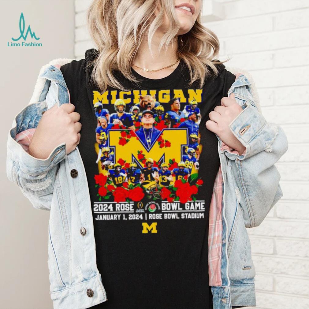 Michigan 2024 Rose Bowl game January 1 2024 shirt Michigan 2024 Rose Bowl game January 1 2024 shirt