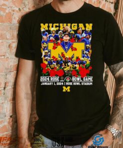 Michigan 2024 Rose Bowl game January 1 2024 shirt