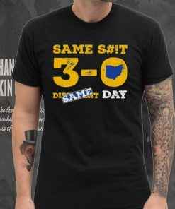 Michigan College 3 0 same shit same day shirt
