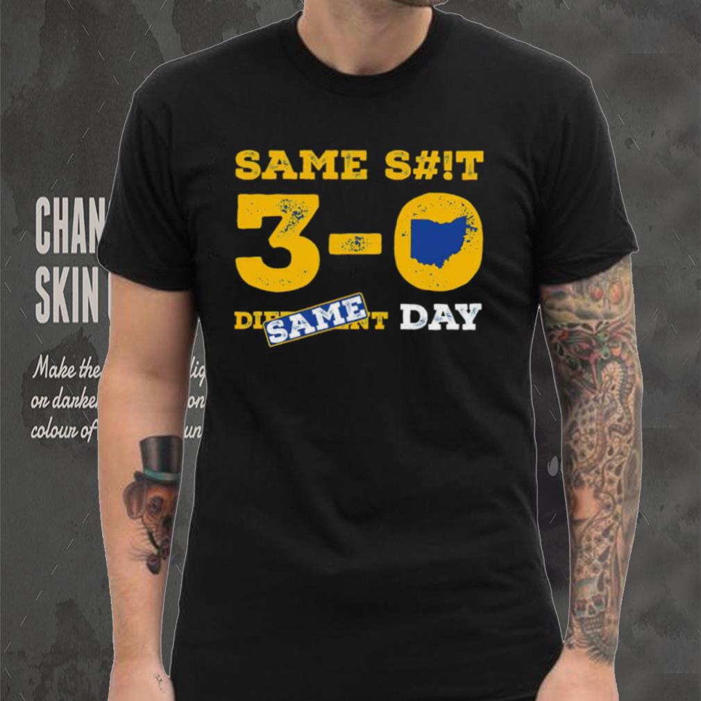 Michigan College 3 0 same shit same day shirt Michigan College 3 0 same shit same day shirt