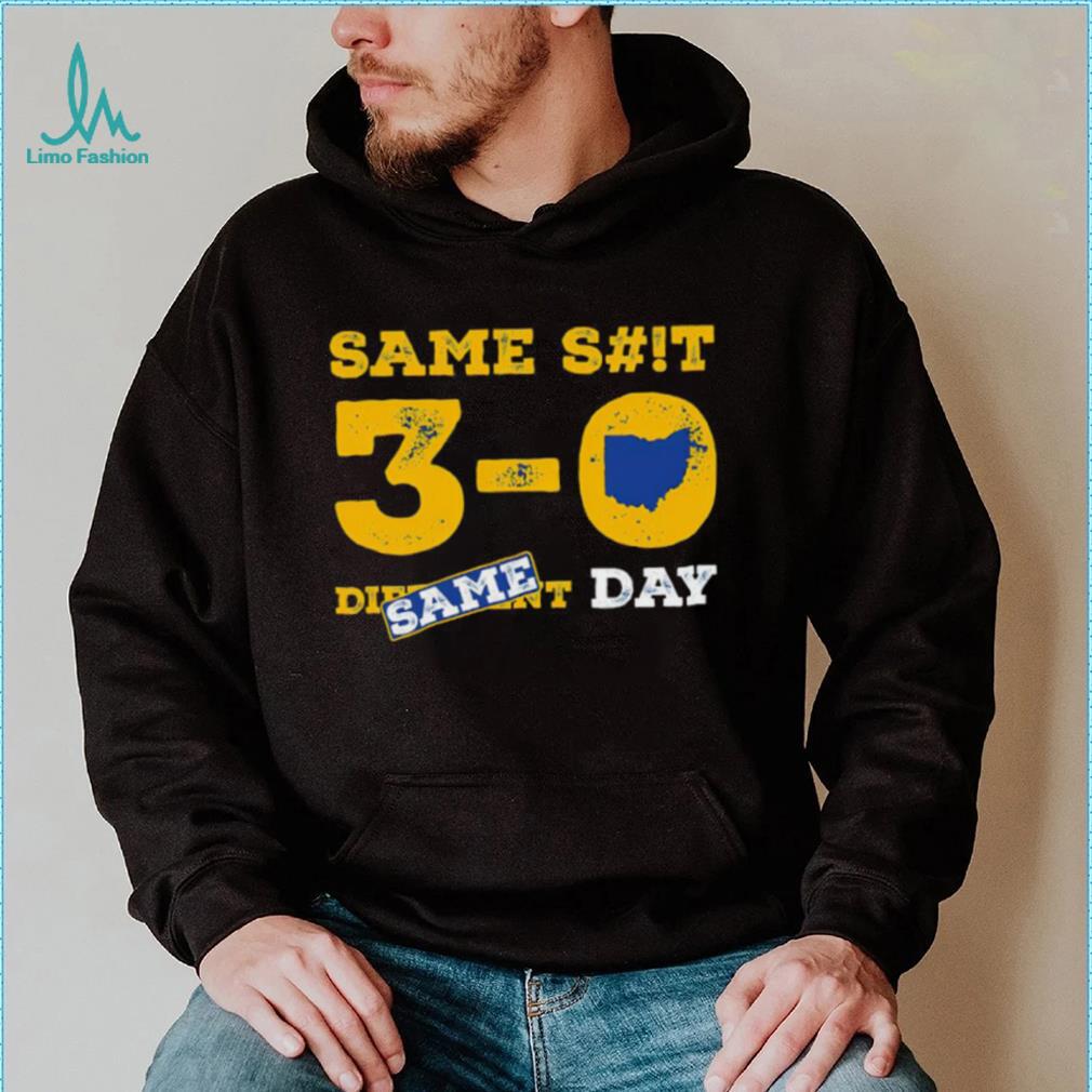 Michigan College 3 0 same shit same day shirt Michigan College 3 0 same shit same day shirt