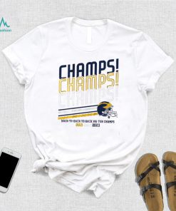 Michigan Football B1G Champs Champs Champs Shirt