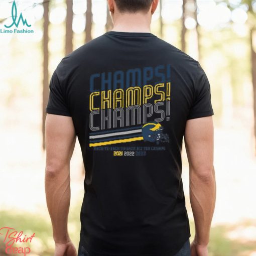 Michigan Football B1G Champs Champs Champs Shirt