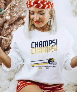 Michigan Football B1G Champs Champs Champs Shirt