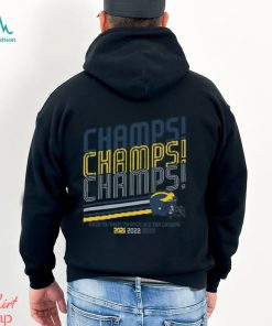 Michigan Football B1G Champs Champs Champs Shirt