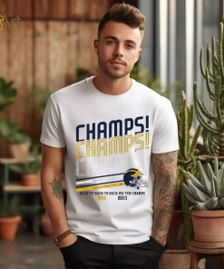 Michigan Football B1G Champs Champs Champs Shirt