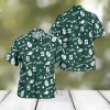 NCAA Michigan State Spartans Hawaiian Shirt Mickey And Floral Pattern