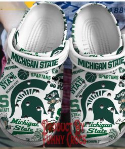 Michigan State Spartans Crocs Slippers