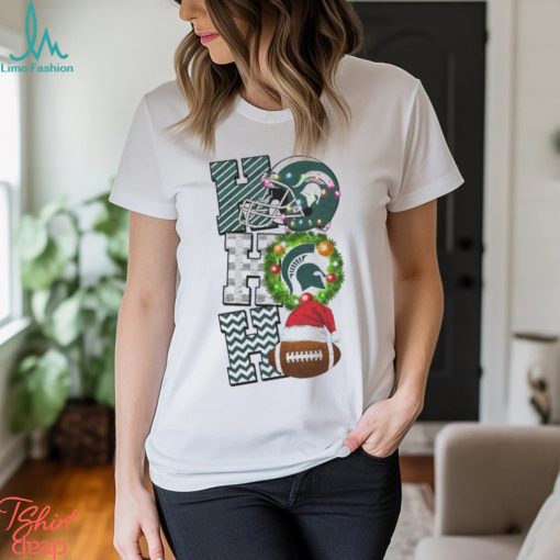 Michigan State Spartans Football Christmas Sweatshirt Christmas Game Day Shirt