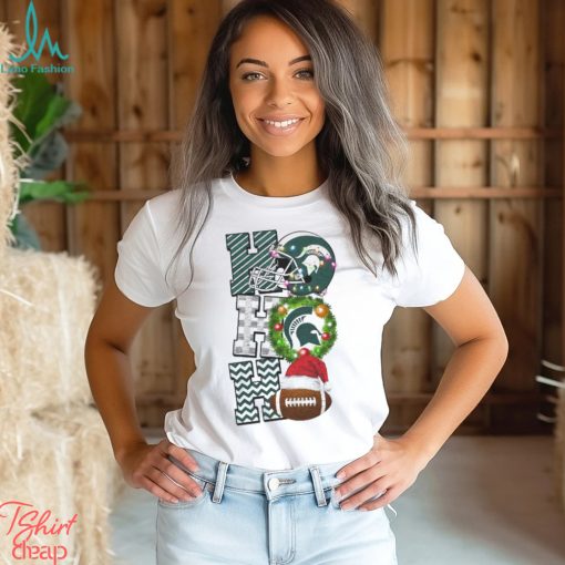 Michigan State Spartans Football Christmas Sweatshirt Christmas Game Day Shirt