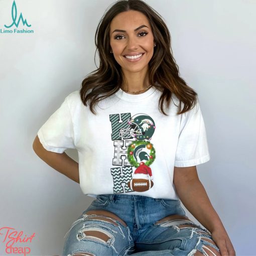 Michigan State Spartans Football Christmas Sweatshirt Christmas Game Day Shirt